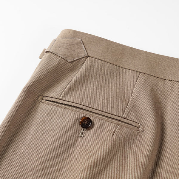 TWILL COTTON TROUSERS by BRISBANE MOSS - 10 colors
