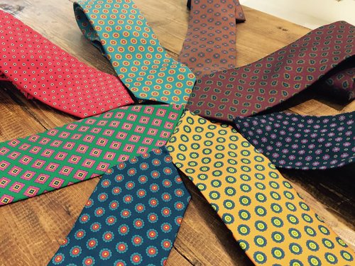 Our Hand-made Silk Tie Collections
