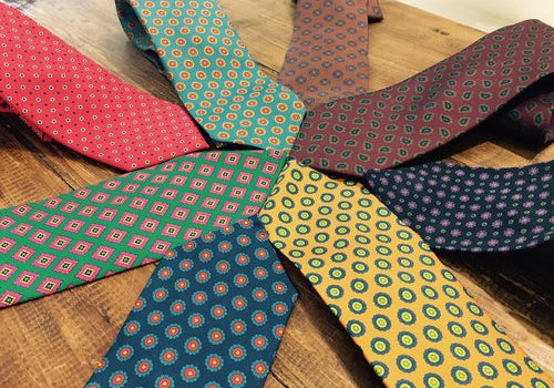 Our Hand-made Silk Tie Collections