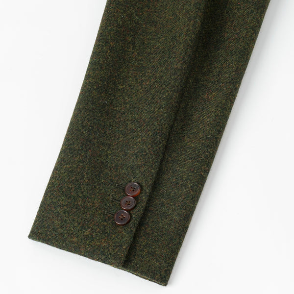 SHETLAND TWILL TWEED BLAZER by A.MOON - Germain-Tailors