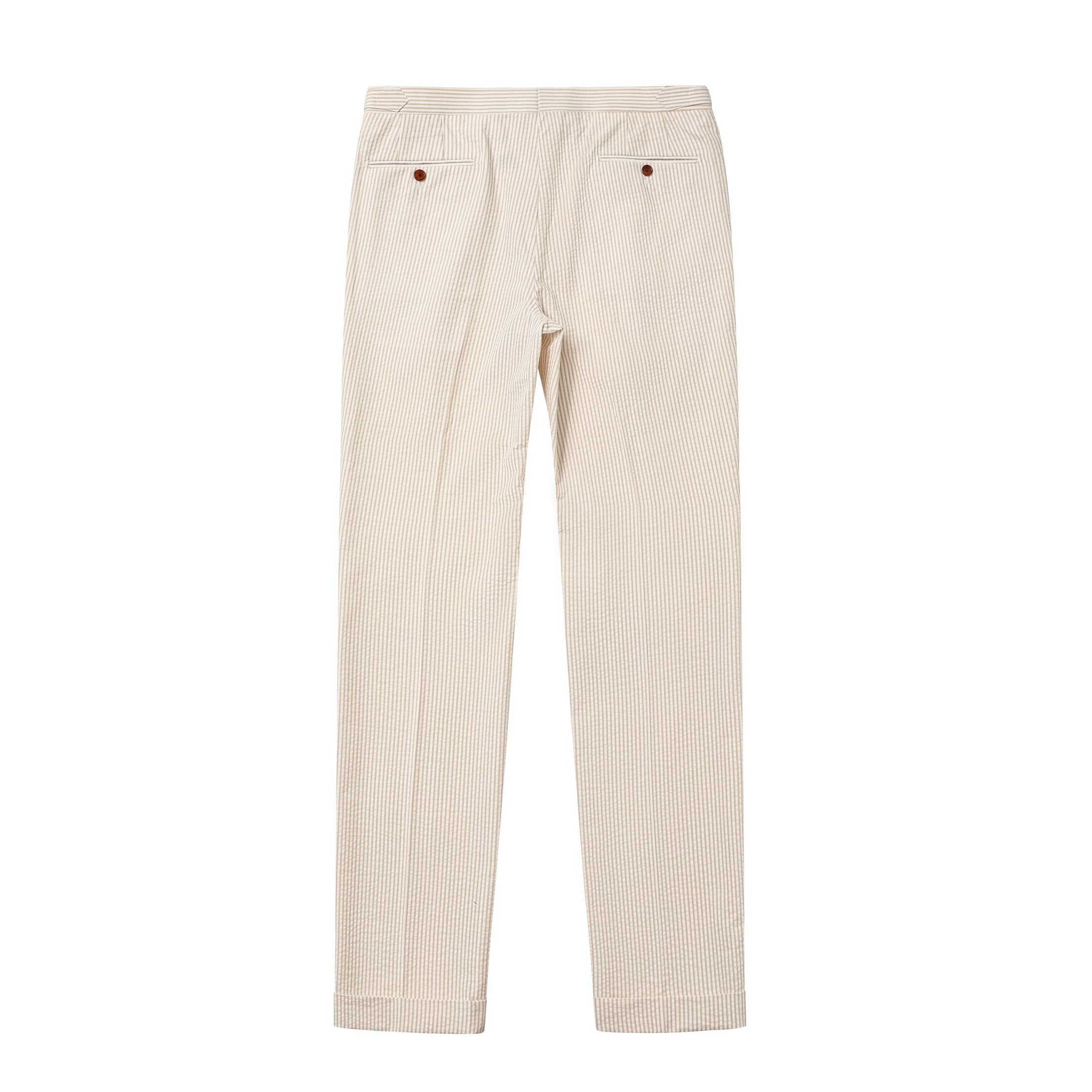 Seersucker Trousers | Trousers | Germain Tailors