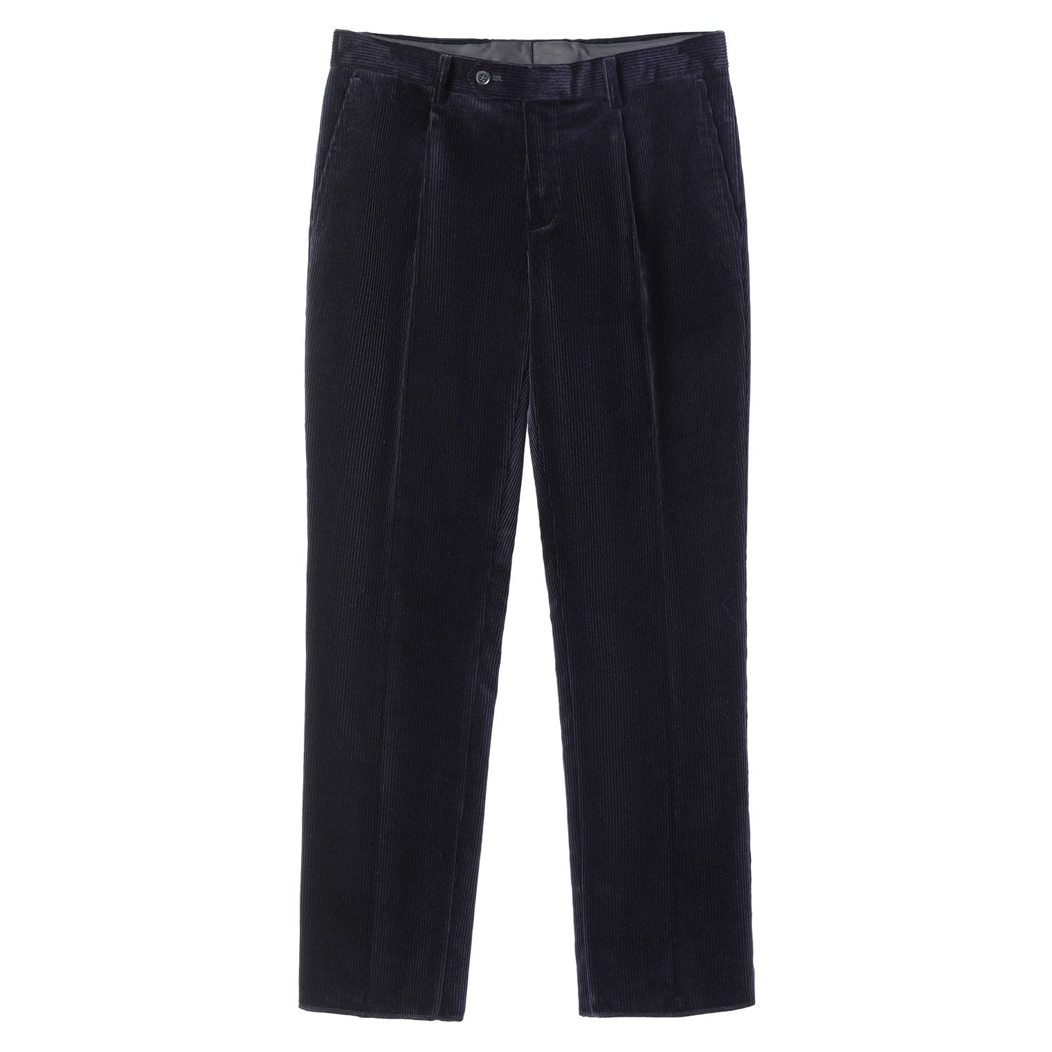 BALMAIN ripped corduroy trousers 30 ブラック Corduroy trousers | Red | burgundy | | 30-01022 | LINDBERGH