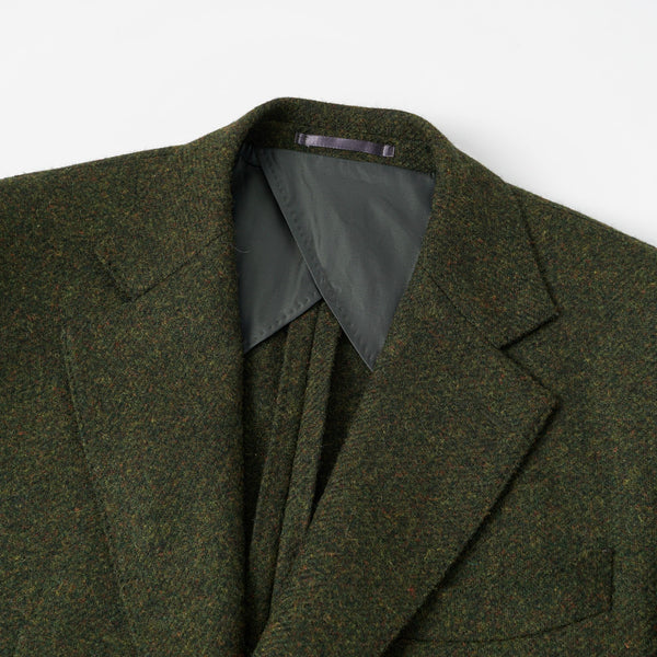 SHETLAND TWILL TWEED BLAZER by A.MOON - Germain-Tailors