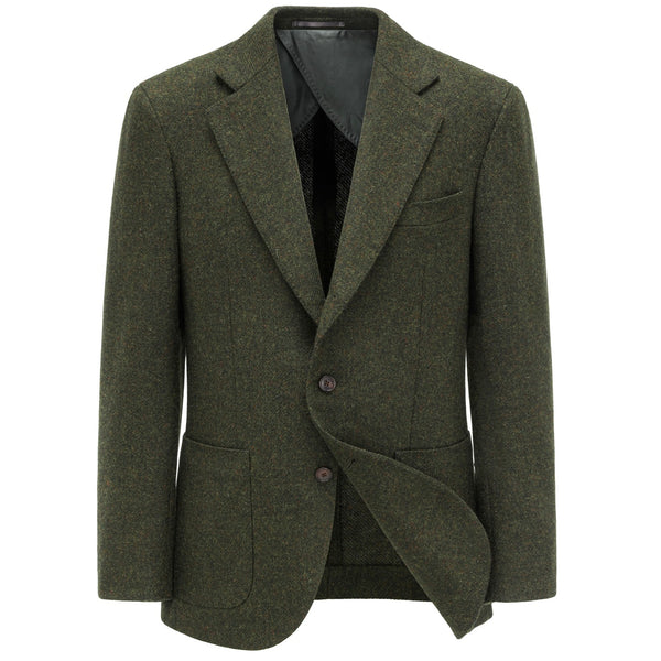 SHETLAND TWILL TWEED BLAZER by A.MOON - Germain-Tailors