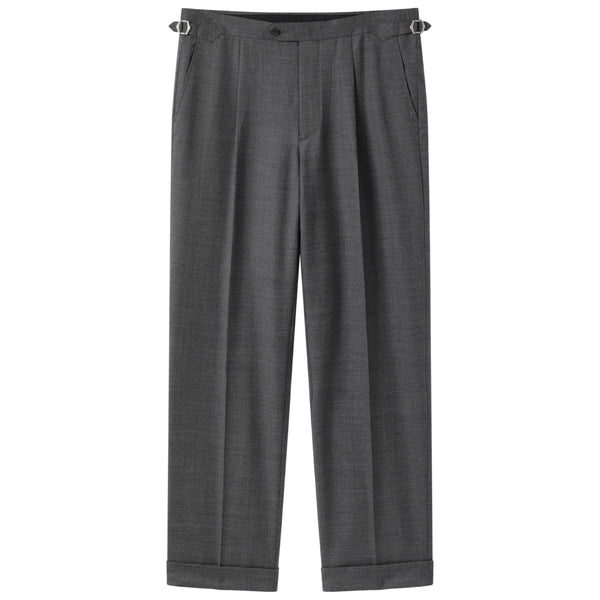 SUPER 130's MERINO WOOL TROUSERS by LORO PIANA - Germain-Tailors