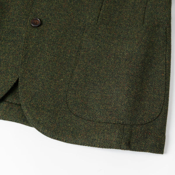 SHETLAND TWILL TWEED BLAZER by A.MOON - Germain-Tailors