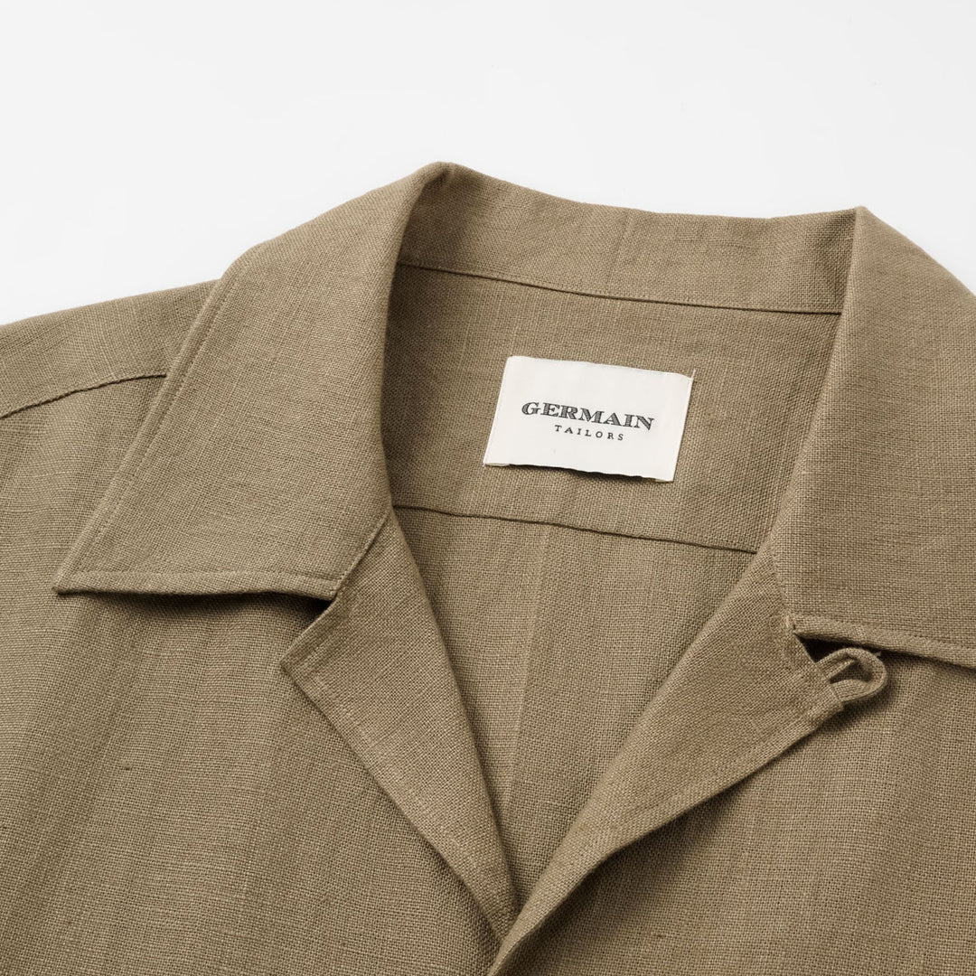 IRISH LINEN WORKER OVERSHIRT by B. McNUTT