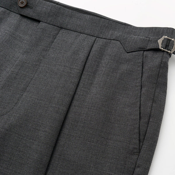SUPER 130's MERINO WOOL TROUSERS by LORO PIANA - Germain-Tailors