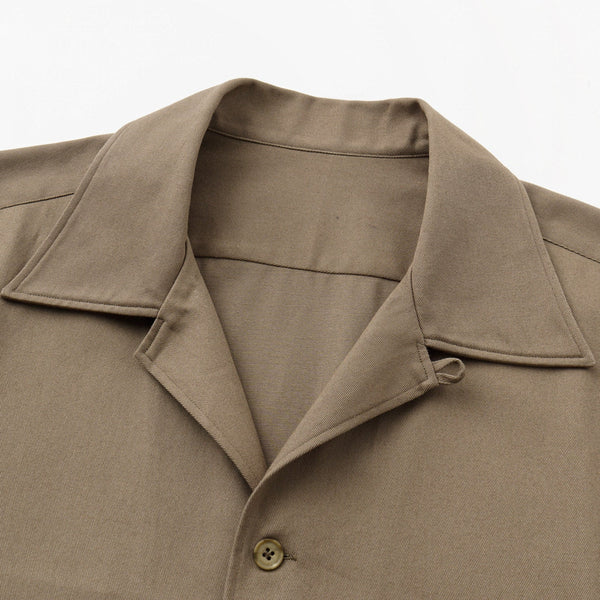 TWILL COTTON WORKER OVERSHIRT by B. MOSS - Germain-Tailors