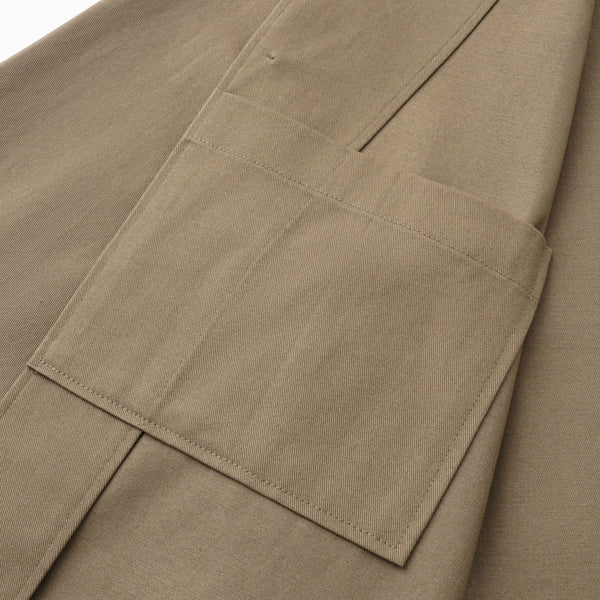 TWILL COTTON WORKER OVERSHIRT by B. MOSS - Germain-Tailors