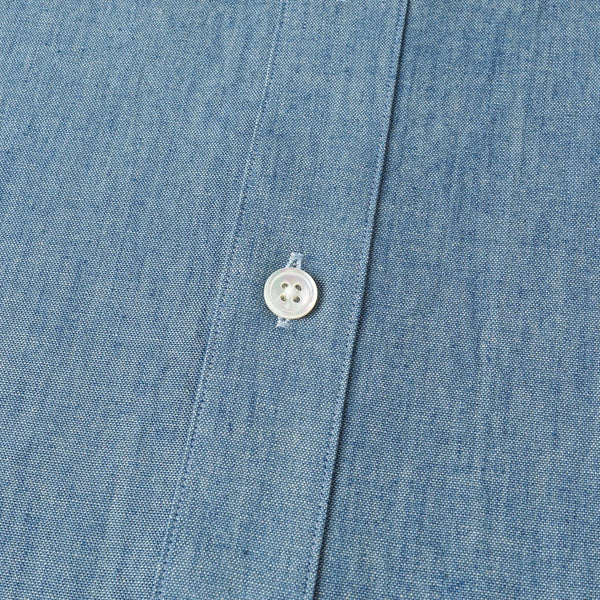 CHAMBRAY COTTON SHIRT by CANCLINI (IT) - Germain-Tailors