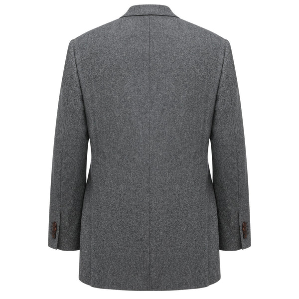 DOUBLE BREASTED HEAVY FLANNEL BLAZER by VBC