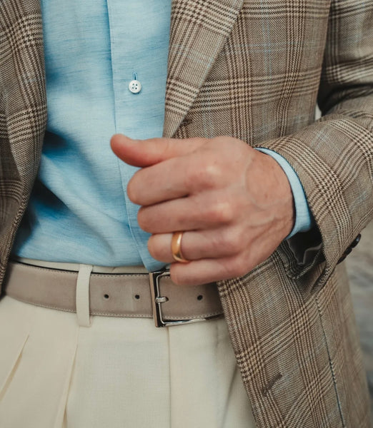 WOOL & LINEN BLAZER by A.MOON