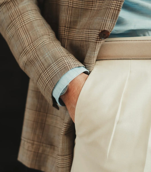 WOOL & LINEN BLAZER by A.MOON