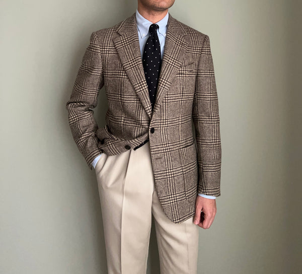 BRITISH TWEED BLAZER by A.MOON