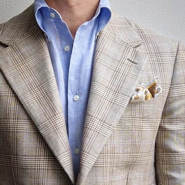 WOOL & LINEN BLAZER by A.MOON