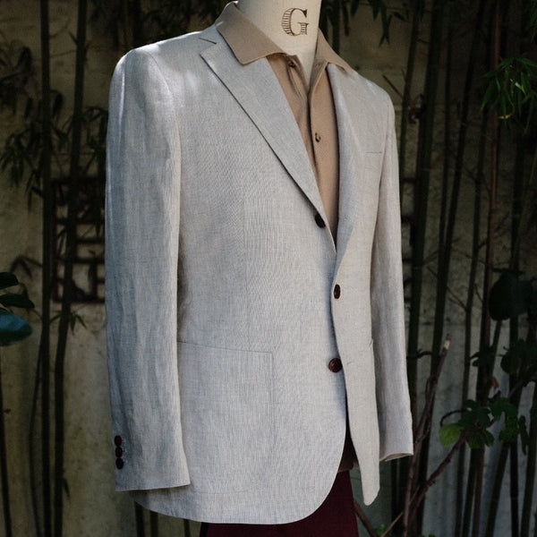 MILLTOWN IRISH LINEN JACKET by B. McNUTT
