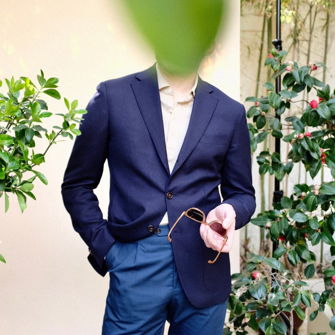 HOPSACK BLAZER by REDA