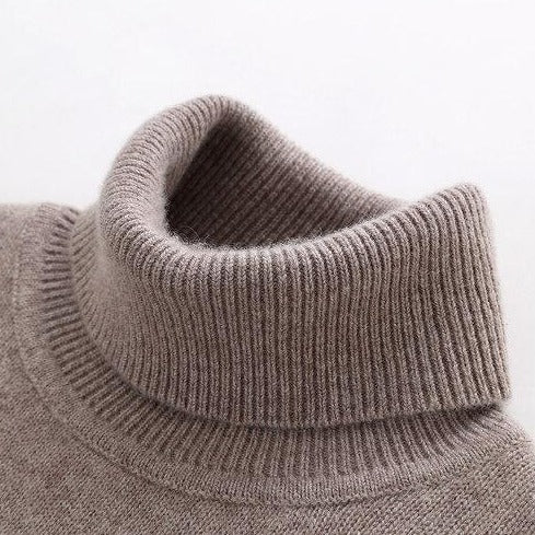 CASHMERE ROLL NECK