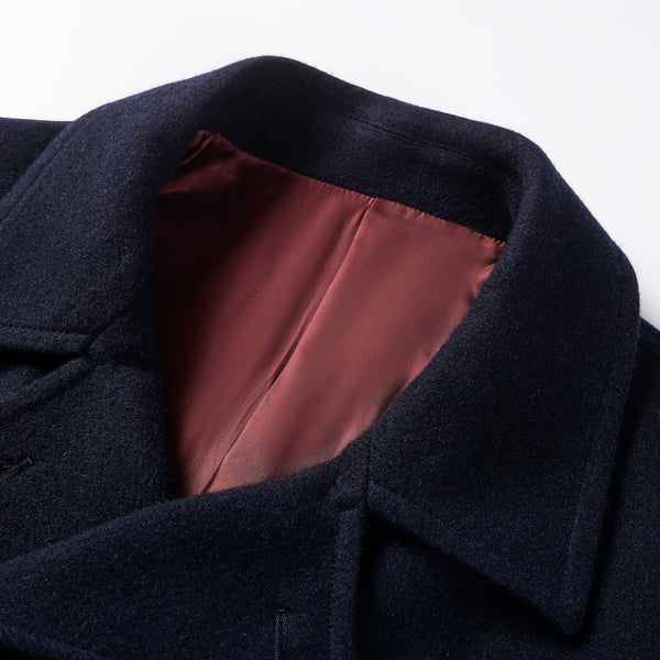 WOOL PEACOAT by A.MOON