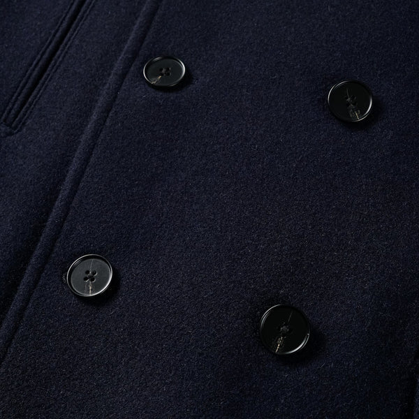 WOOL PEACOAT by A.MOON