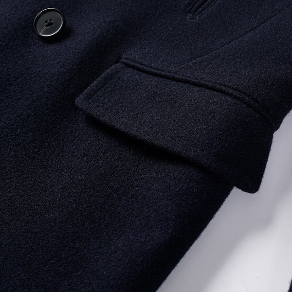 WOOL PEACOAT by A.MOON