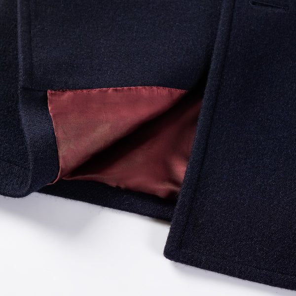 WOOL PEACOAT by A.MOON