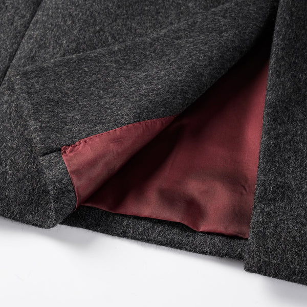 WOOL & CASHMERE OVERCOAT by A.MOON