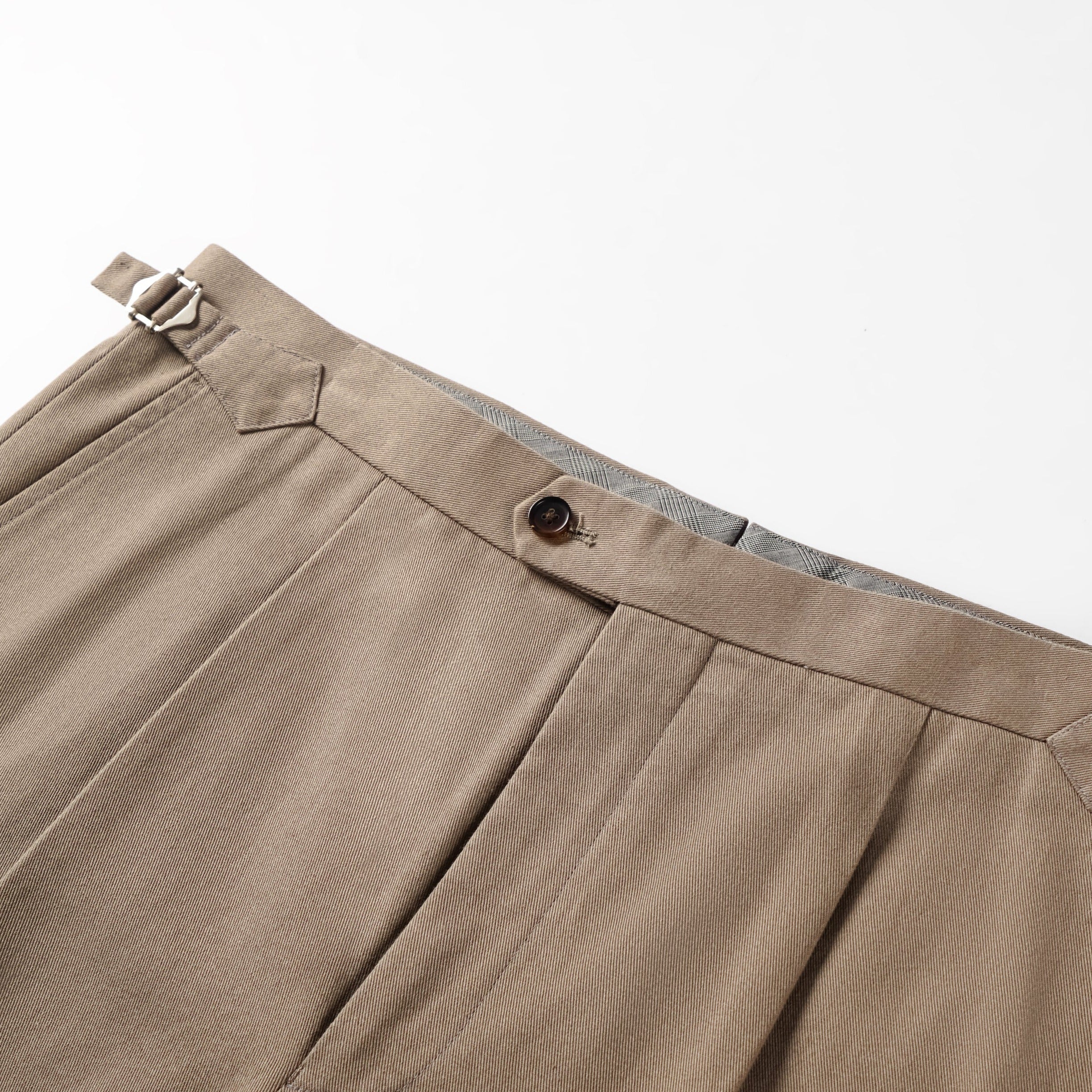 TWILL COTTON TROUSERS by BRISBANE MOSS    colors