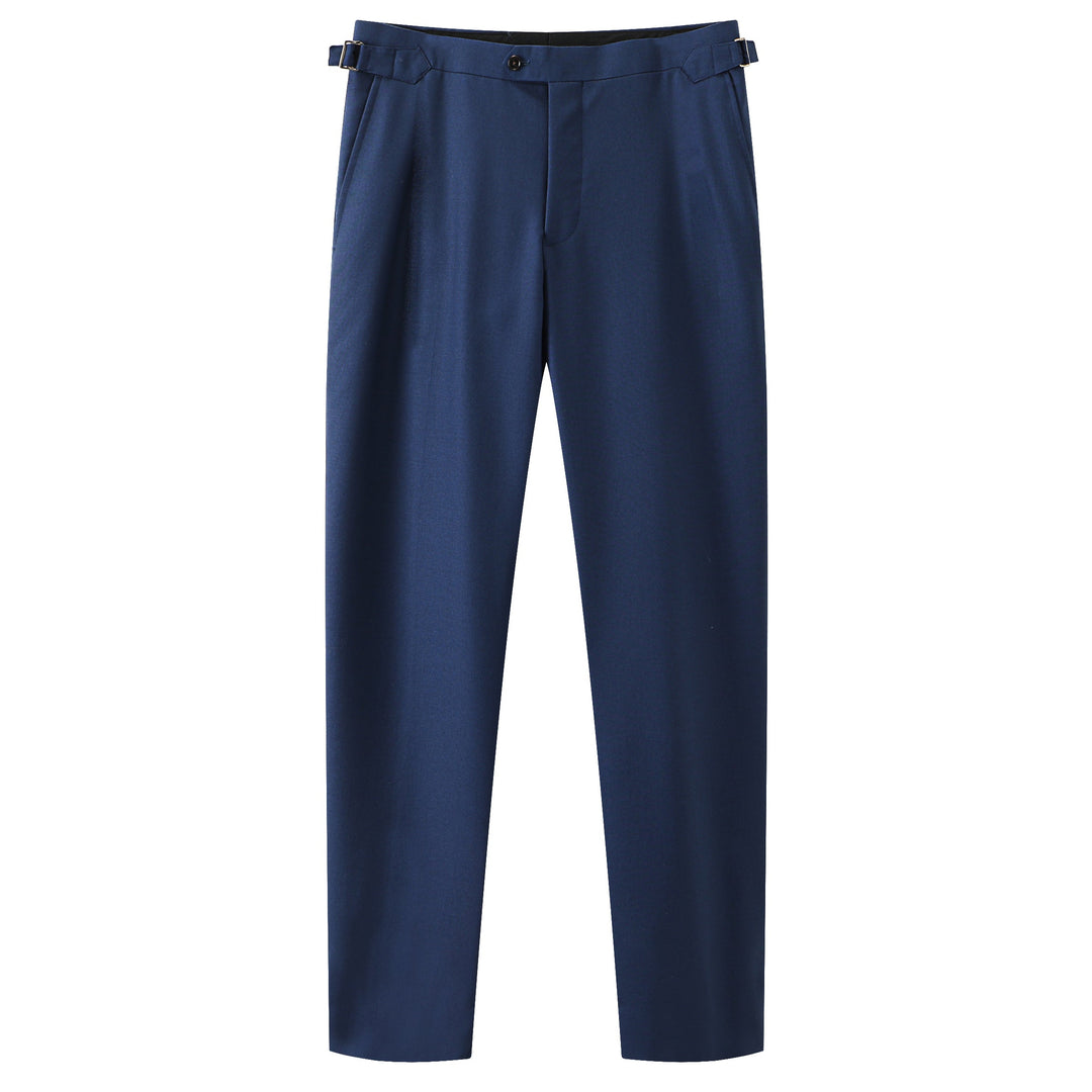 NEW FINE WORSTED WOOL TROUSERS by DUGDALE