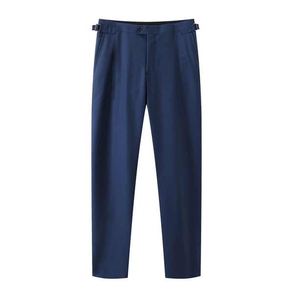 NEW FINE WORSTED WOOL TROUSERS by DUGDALE