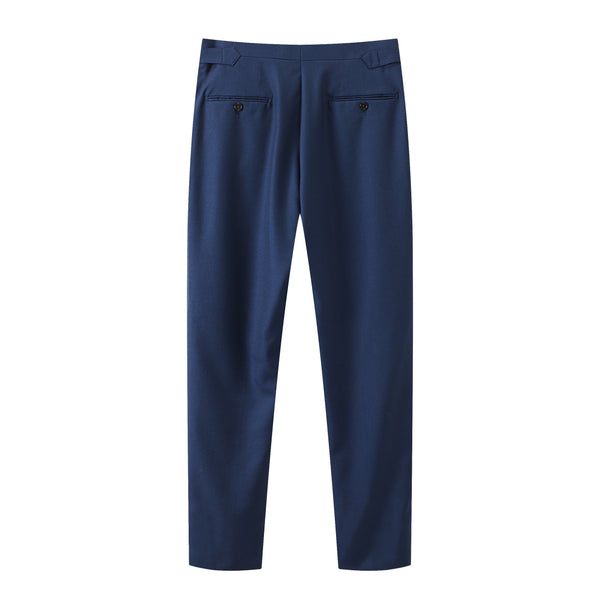 NEW FINE WORSTED WOOL TROUSERS by DUGDALE