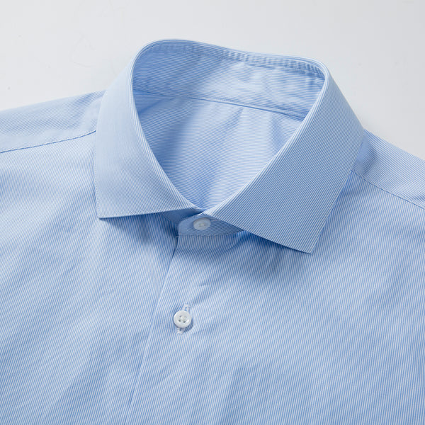 MINI STRIPES POPLIN COTTON SHIRT