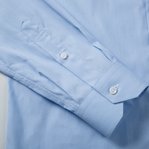 MINI STRIPES POPLIN COTTON SHIRT