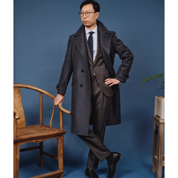 WOOL GREATCOAT by A.MOON