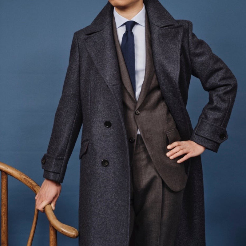 WOOL GREATCOAT by A.MOON