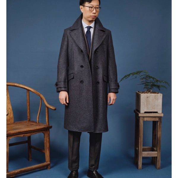 WOOL GREATCOAT by A.MOON