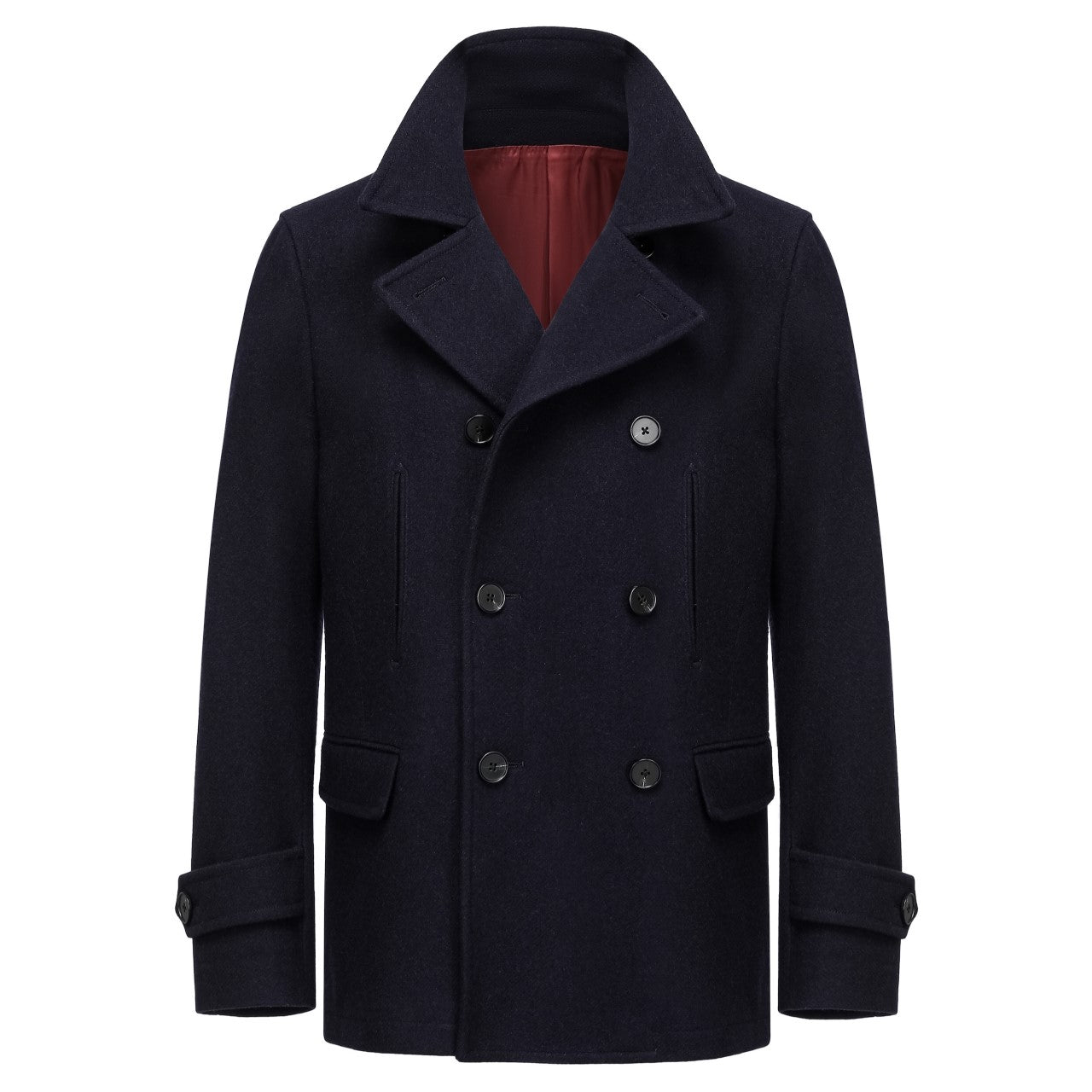 ジャケット・アウター ANATOMICA FRENCH WOOL PEA COAT 3 NAVY PEA COAT UNLINED MADE IN FRANCE – ANATOMICA NAGOYA